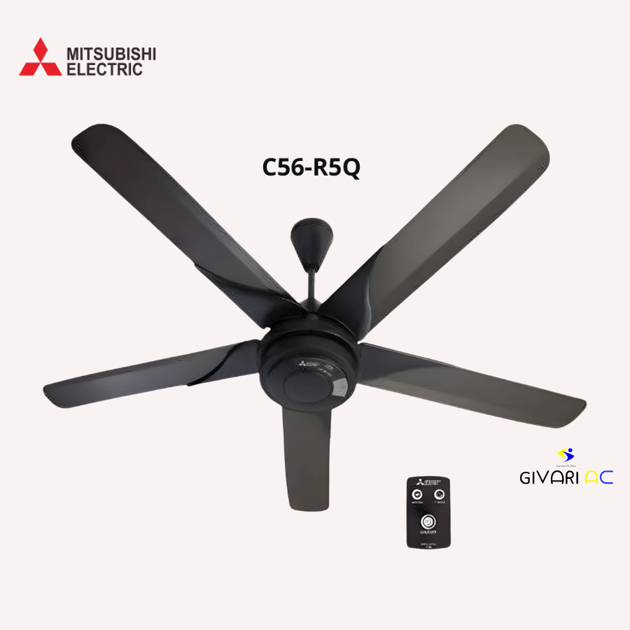 MITSUBISHI C56RQ5 Kipas Angin Ceiling Fan 5 Blade Remote