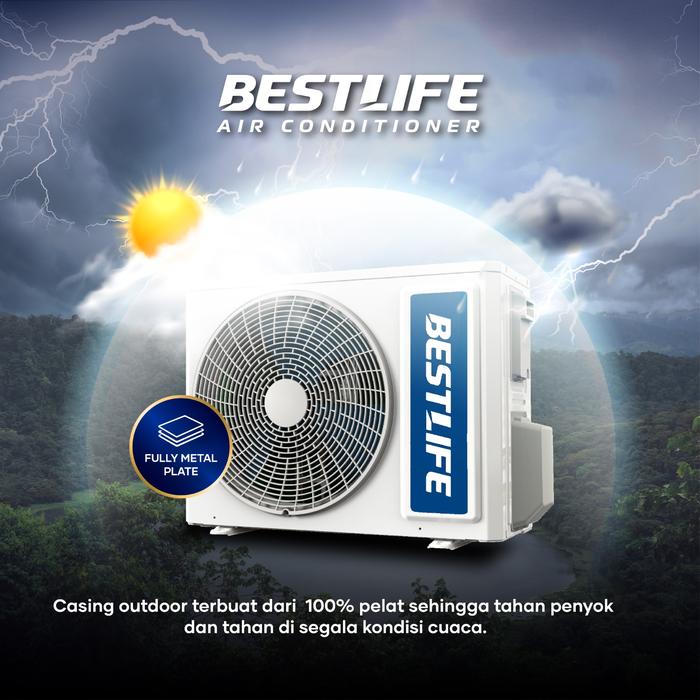 BESTLIFE Standart Split Air Conditioner 1/5 PK - BEST05QAR3
