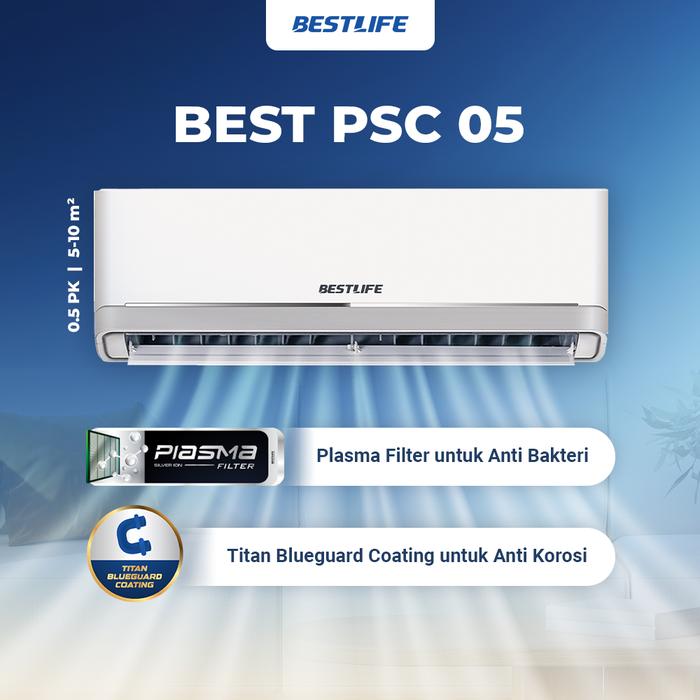 BESTLIFE Plasma Samurai Cool Split Air Conditioner 1/2 PK - BEST05PSC