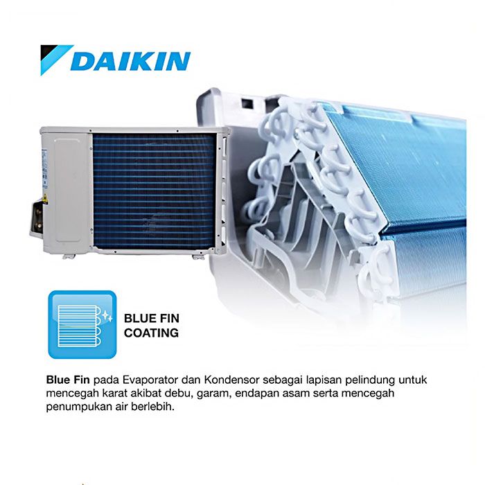 Daikin AC Split Standard SMS Super Mini Split FTC-Y Series R32 1 PK - FTC25YV14