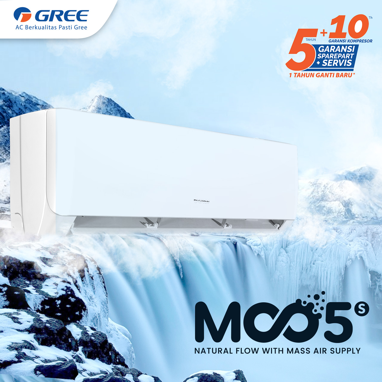 AC GREE STANDARD 1 PK GWC-09MOO5