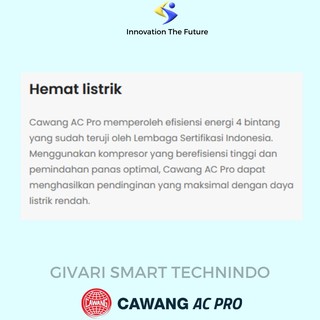AC CAWANG PRO 1 PK STANDAR EP/EU-SN-9UGM R32 TEKNOLOGI JEPANG