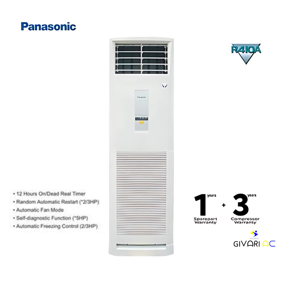 Panasonic AC Floor Standing Standard 2 PK - CS/CU-J18FFP5