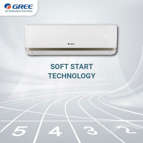 Gree AC Combo Split Inverter 2 Koneksi Series 1/2 PK + 3/4 PK - GWC-0507CS