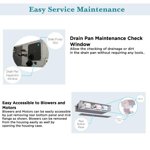 Daikin AC Ceiling Ducted Standard Malaysia 3.5 PK ( Remote Wired ) ( 1 Phase ) - SDMC85AVR