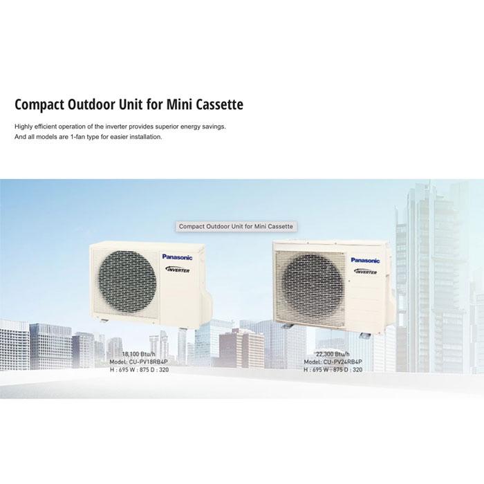 Panasonic AC Mini Cassette 2 1/2 PK - CS-PV24RB4P