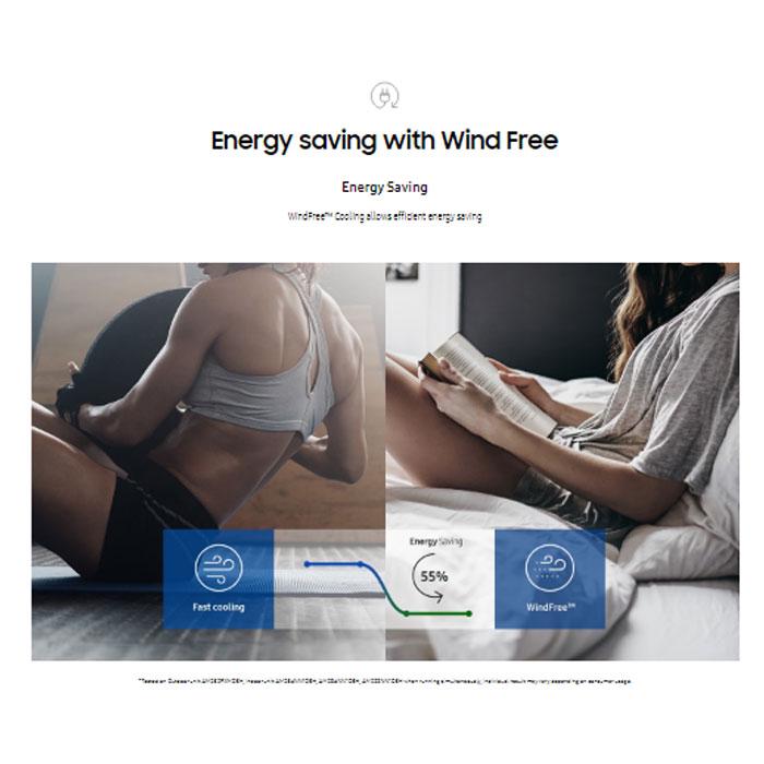 Samsung AC Cassette Inverter 1 Way Wind-Free 1 1/2 PK - AC035TN1DKC/EA
