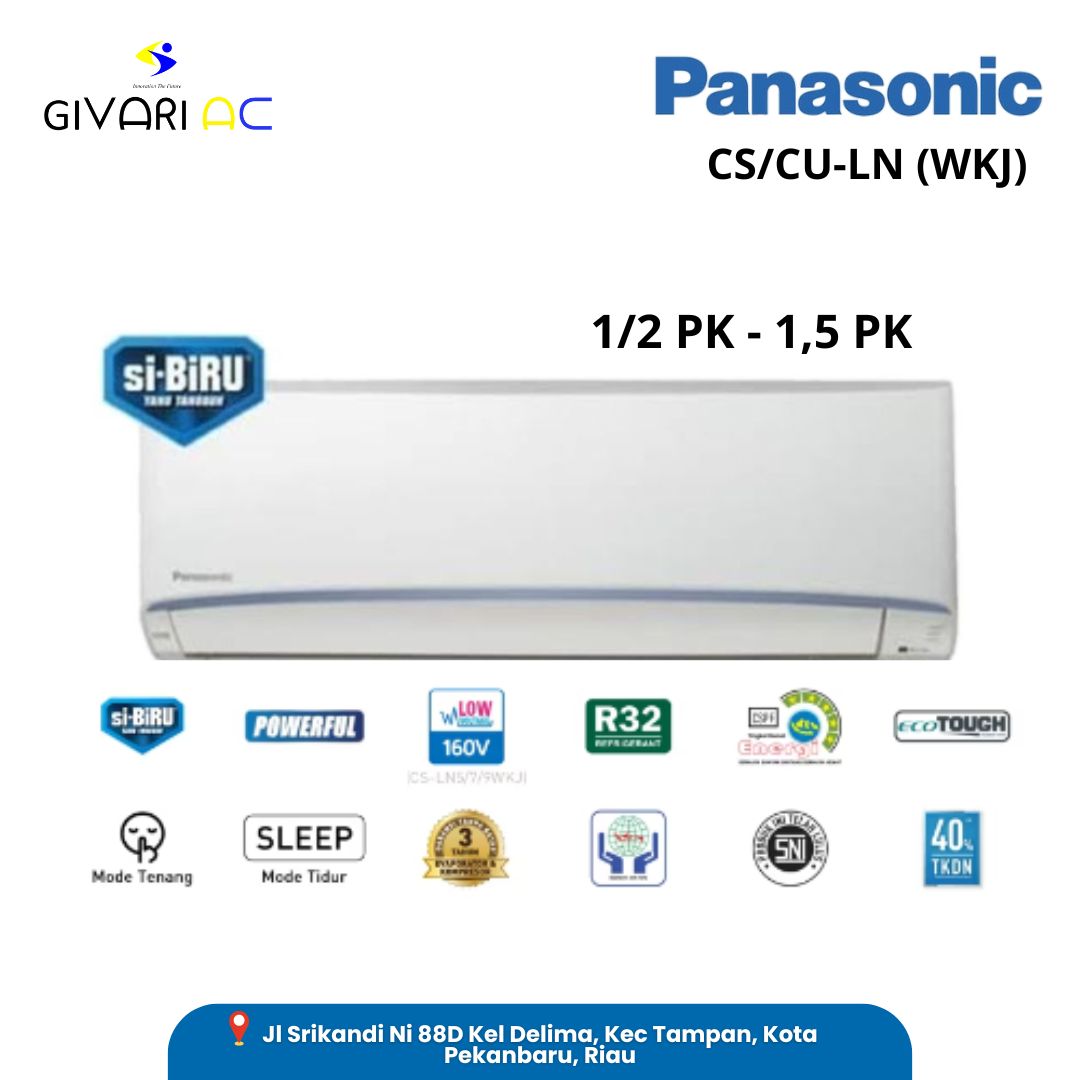 AC PANASONIC STANDARD SIBIRU 1 PK MODEL LN9AKJ