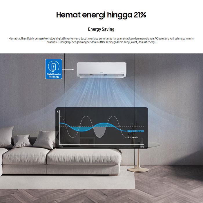 Samsung AC Split Neo Alpha Inverter R32 2 PK - AR40F18D0AMNSE