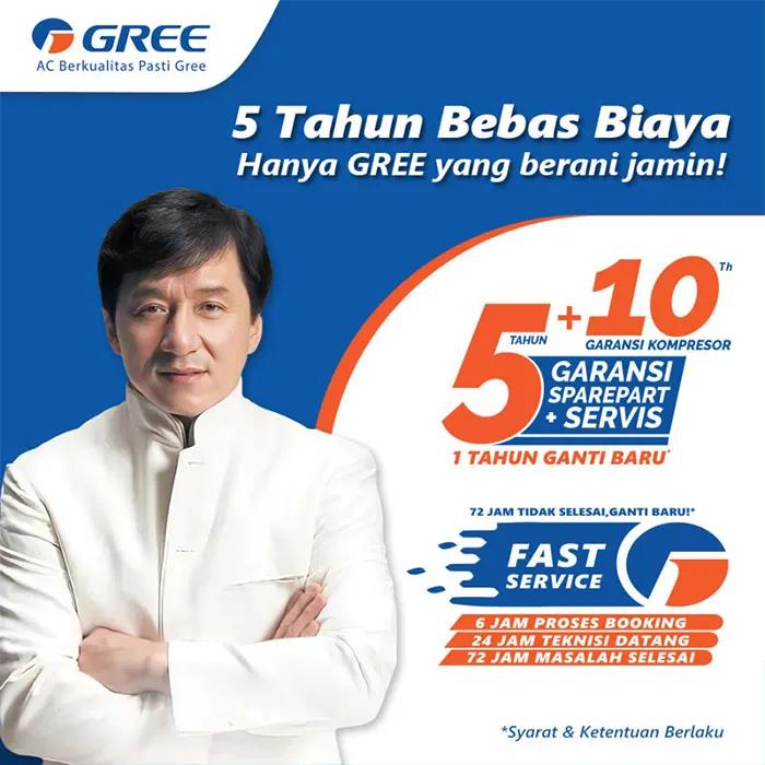 Gree AC Wall Mounted Split SmartClean F5S Series 2 PK - GWC-18F5S