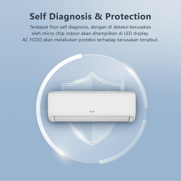 Flife Gree AC Low Watt FCOO Series 1/2 PK - FAC-05FCOO 