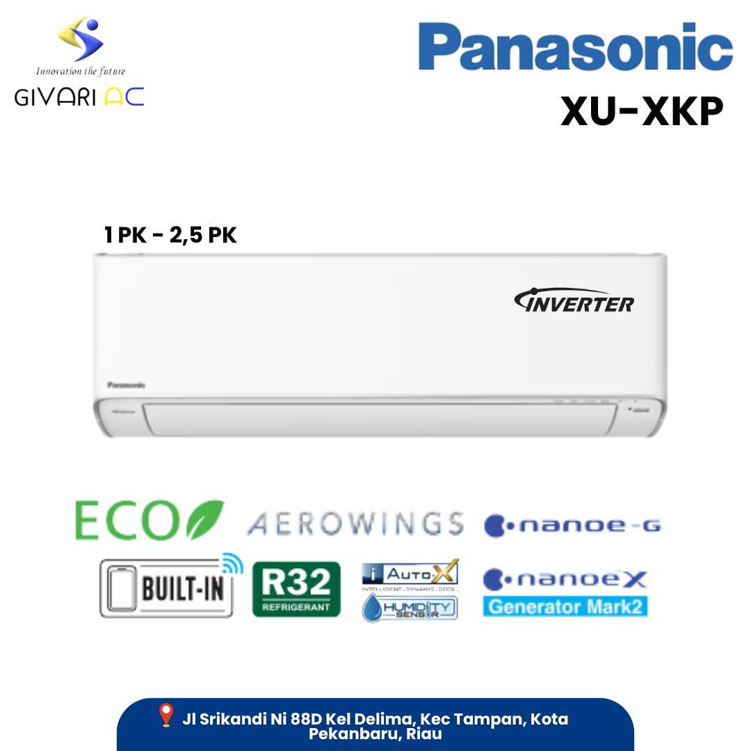 AC PANASONIC PREMIUM INVERTER 1,5 PK MODEL CS/CU-XU13XKP