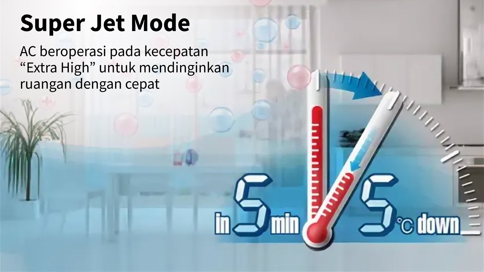 AC SHARP 1/2 PK STANDARD MODEL AH-A5BEY