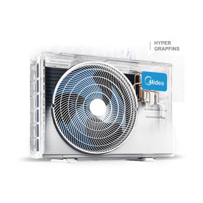 Midea AC Wall Mounted Split Inverter 0.5 PK - MSIAF-05CRDN2