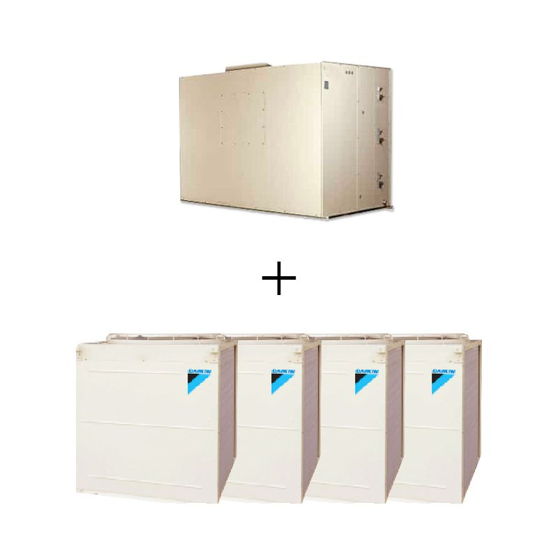 Daikin AC Packaged Split Duct V Series Vertical Non Inverter R410A 40 PK ( 3 Phase ) 4 Kombinasi Outdoor - 4FGN400HY14 + RCN100HY14 (4)