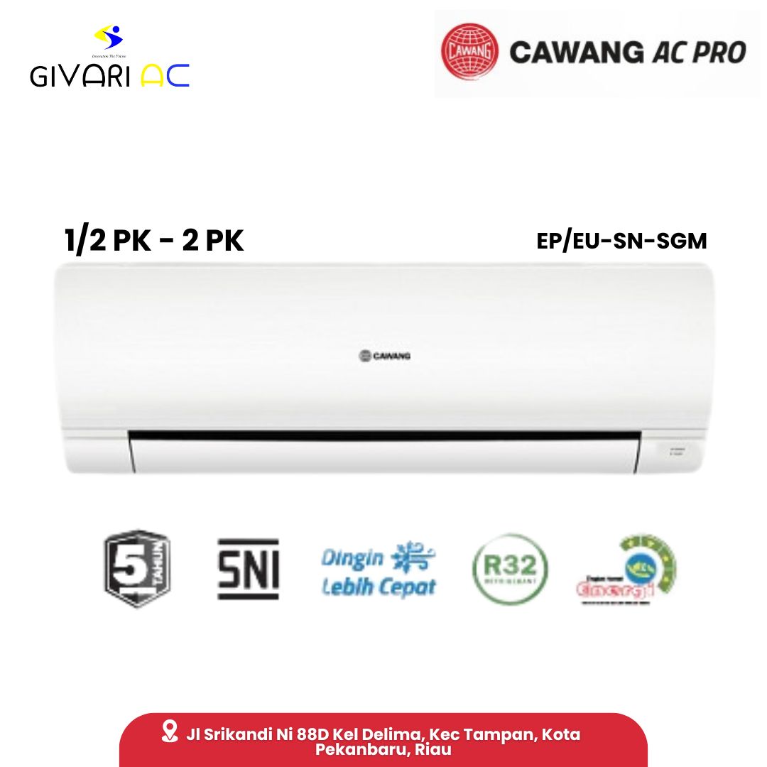 AC CAWANG PRO 1 PK STANDAR EP/EU-SN-9UGM R32 TEKNOLOGI JEPANG