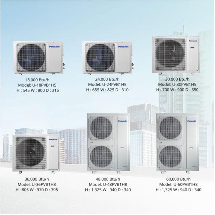 Panasonic AC Cassette Non Inverter Fresh Series 2 1/2 PK - S/U-24PUB1H5B