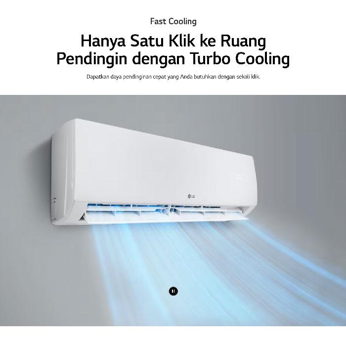 LG AC Wall Mounted Split Standard New Hercules 1/2 PK - H05TN4