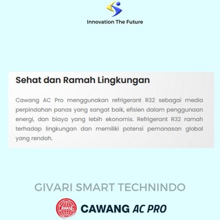 AC CAWANG PRO 1 PK STANDAR EP/EU-SN-9UGM R32 TEKNOLOGI JEPANG
