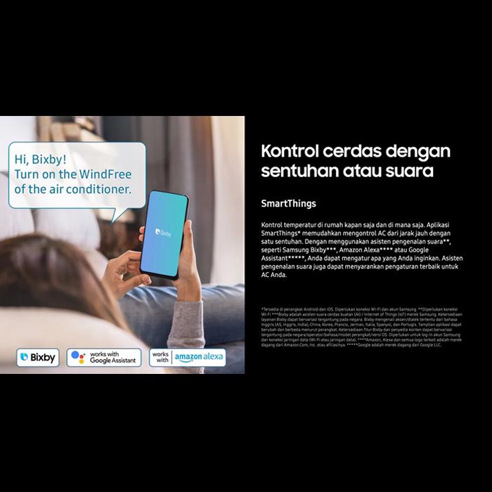 Samsung AC Wall Mounted Split WindFree Ultra with Air Purification 2 PK - AR18CYKAAWKNSE
