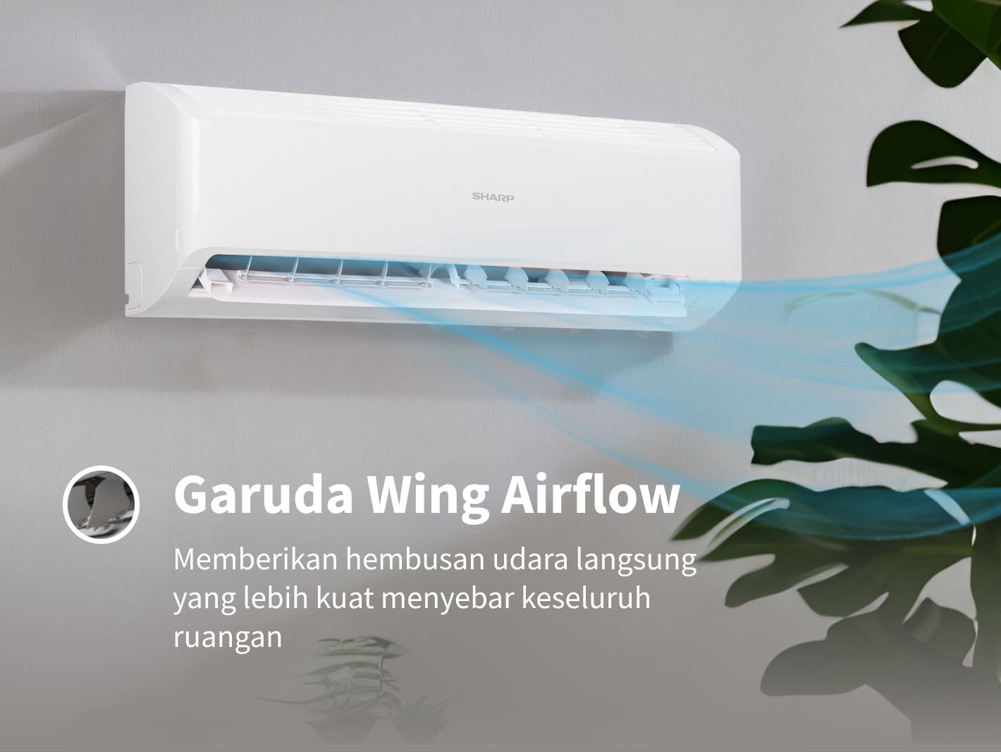 AC SHARP 1/2 PK STANDARD MODEL AH-A5BEY