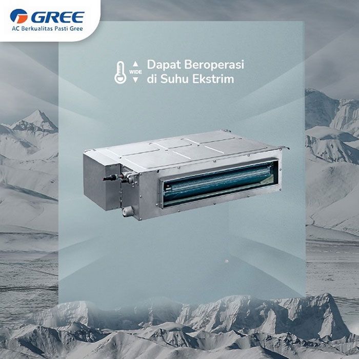 Gree AC Ceiling Ducted Standard 1 PK - GU26PS/A-K