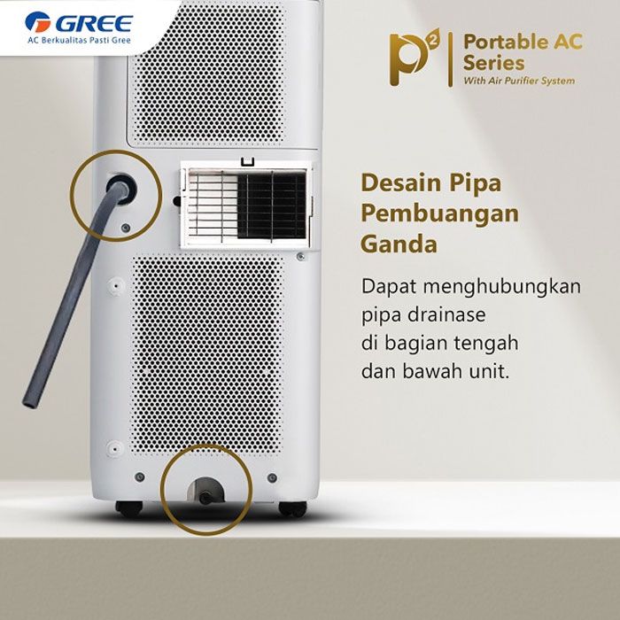 Gree AC Portable P2 Series Standard 1 PK - GPC-09P2