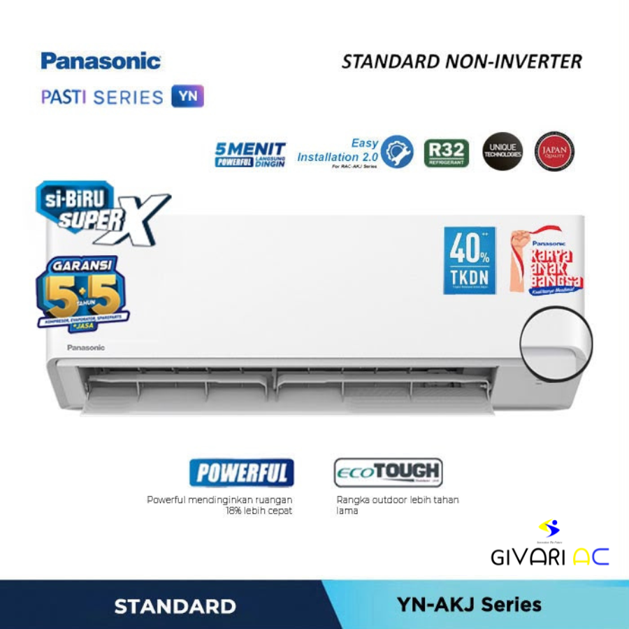 Panasonic AC Wall Mounted Split Standard 3/4 PK - CS/CU-YN7AKJ