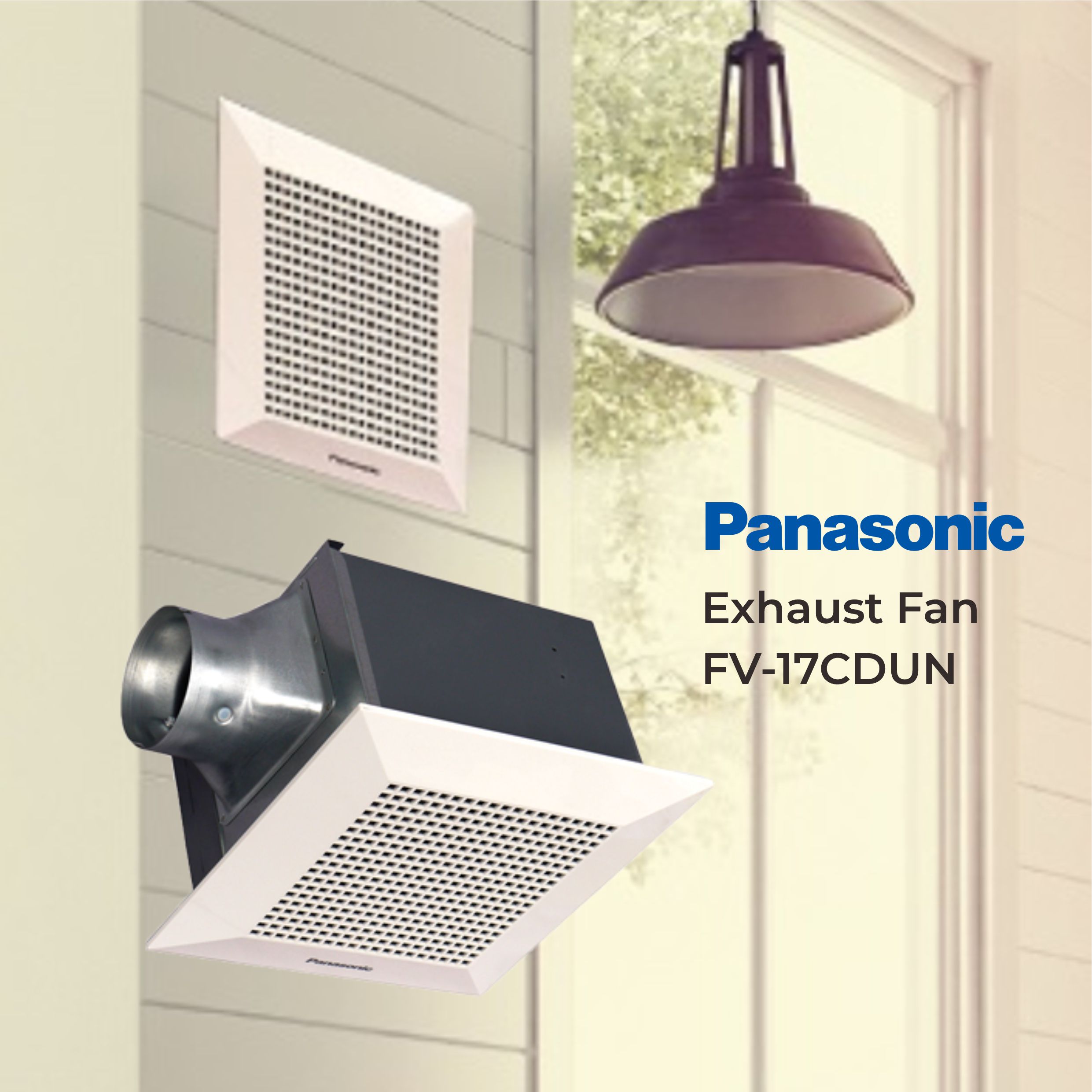 Sirocco Fan PANASONIC 6 inch fn-17cdun Exhaust Fan