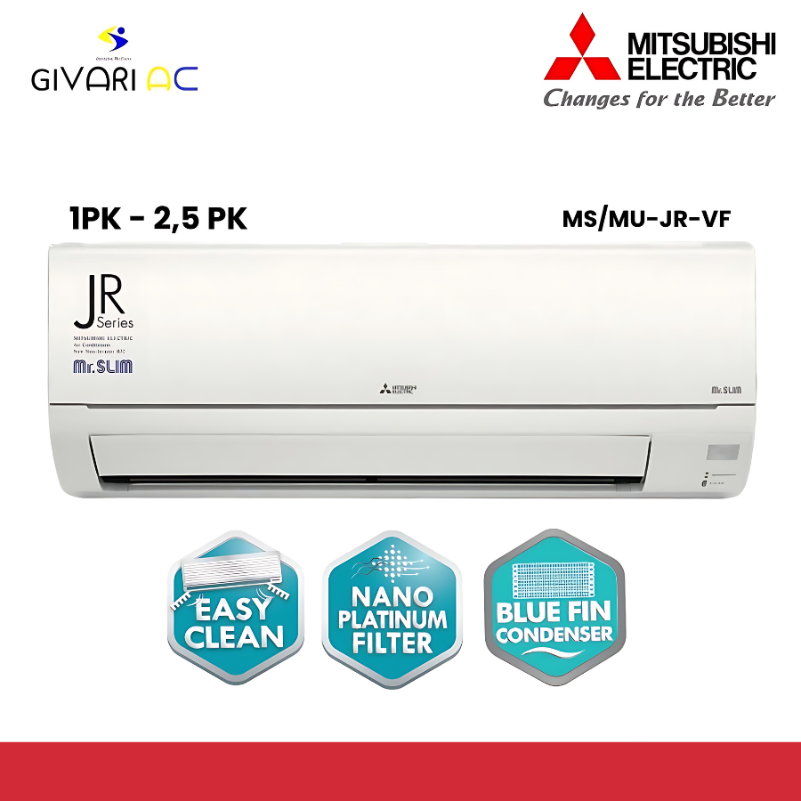 AC Mitsubishi Electric Standard 2PK MS/MU-JR18VF