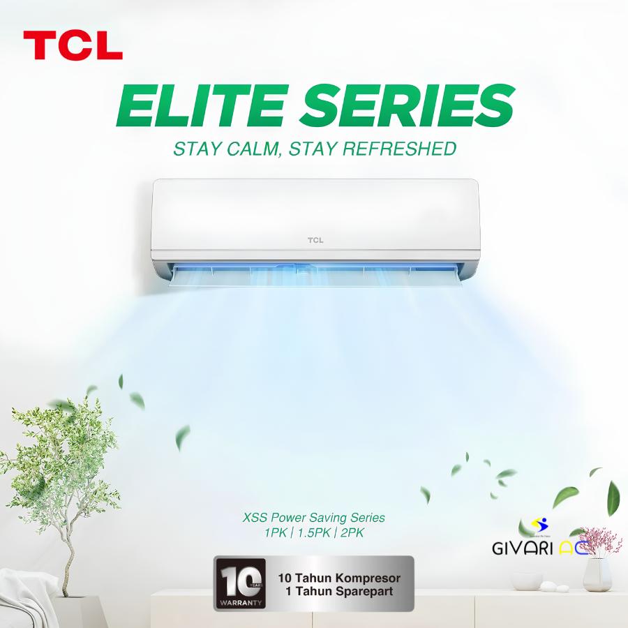 TCL AC 0.5 PK TAC-05CSD/XSS 5000 BTU R32 Elite Series Turbo Cooling