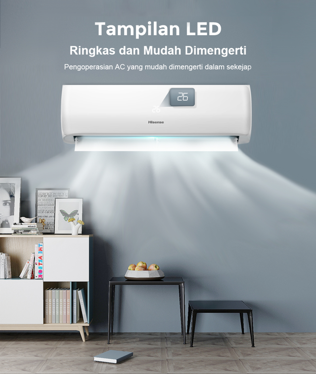 AC HISENSE 1 PK STANDARD MODEL AN09CDG