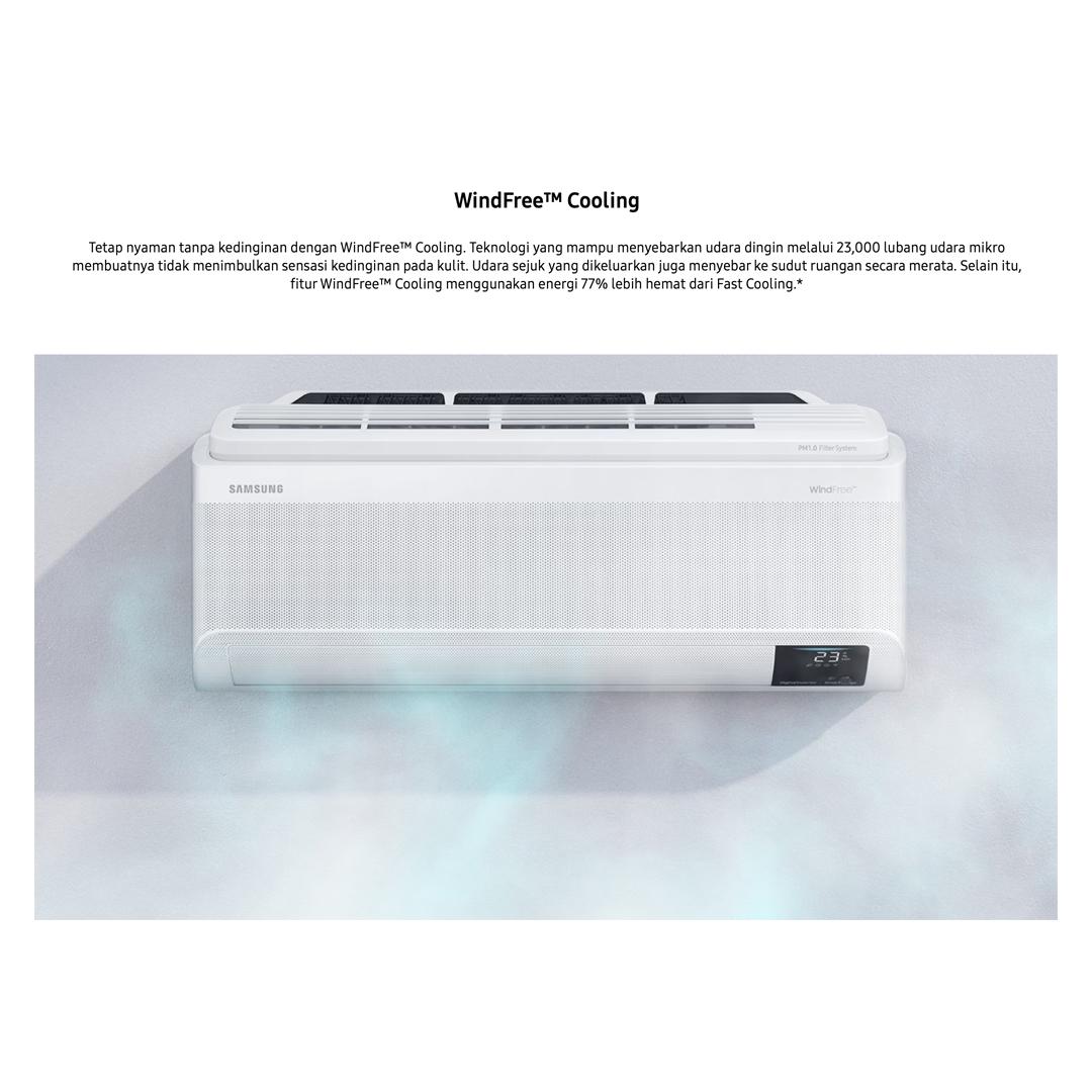 Samsung AC Wall Mounted Split WindFree Ultra with Air Purification 2 PK - AR18CYKAAWKNSE