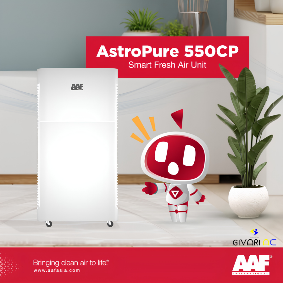 AAF AstroPure 550CP Air Purifier HEPA H14 | Air Cleaner Profesional