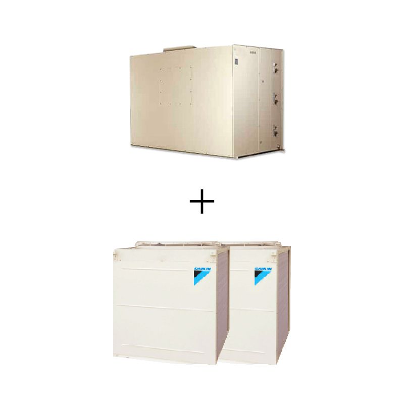 Daikin AC Packaged Split Duct V Series Vertical Non Inverter R410A 30 PK ( 3 Phase ) 2 Kombinasi Outdoor - 2FGN300HY14 + RCN150HY14 (2)