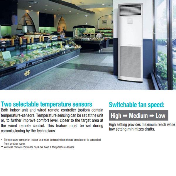 Daikin AC Floor Standing Standard Malaysia 3.5 PK ( Remote Wireless) ( 1 Phase ) SVC85AVL
