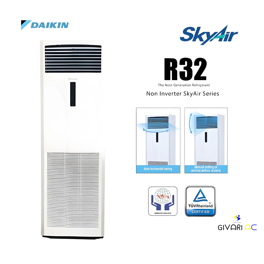Daikin AC Floor Standing Standard Malaysia 5 PK ( Remote Wired ) ( 3 Phase ) SVC125AYR