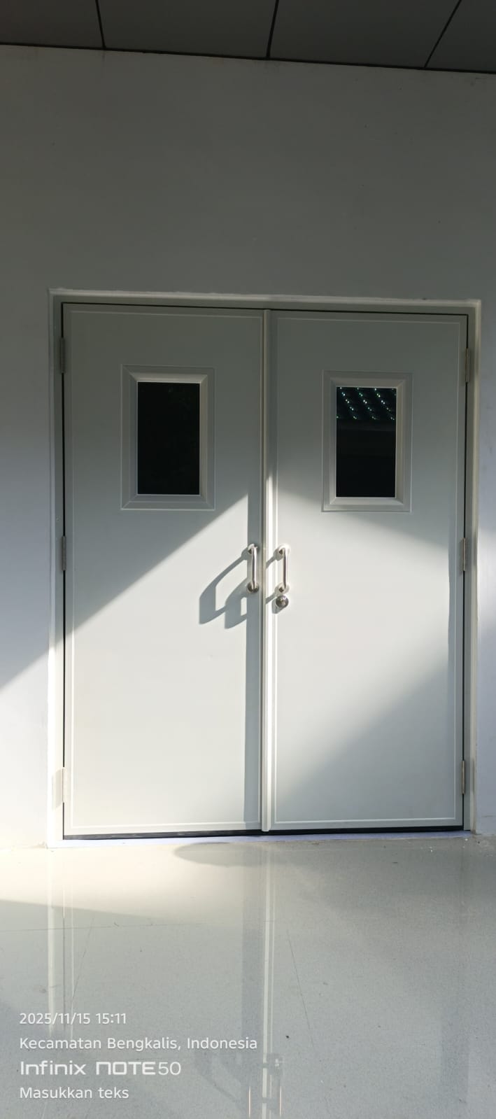 PEKERJAAN RUANG CYTOTOXIC HVAC DAN PARTISI SANWICH PANEL RSUD BENGKALIS