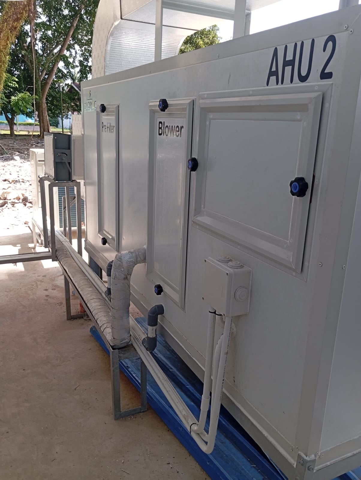 PEKERJAAN RUANG CYTOTOXIC HVAC DAN PARTISI SANWICH PANEL RSUD BENGKALIS